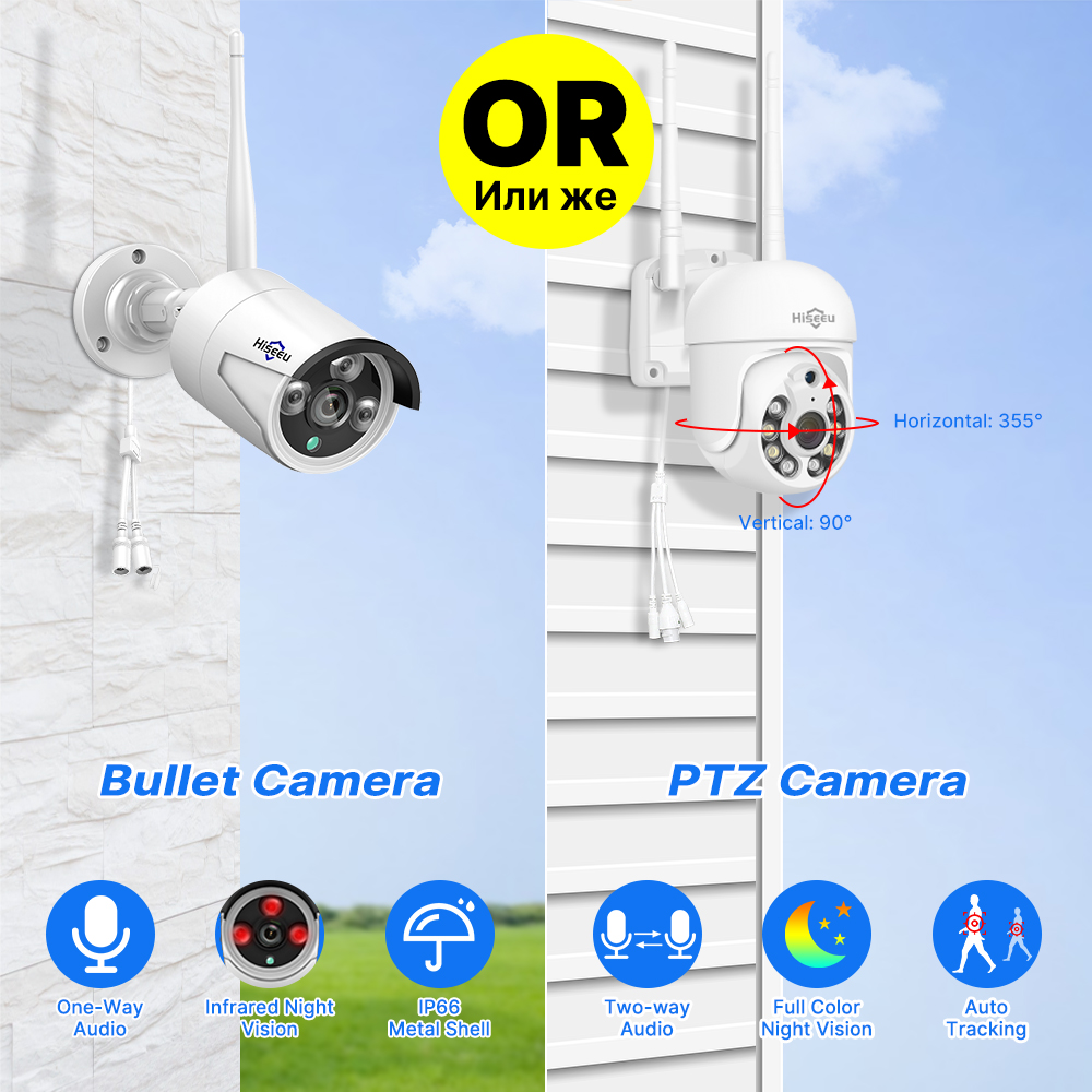 Kit Sistema di Sicurezza CCTV  - Home Security Wireless Camera recensione e prezzo