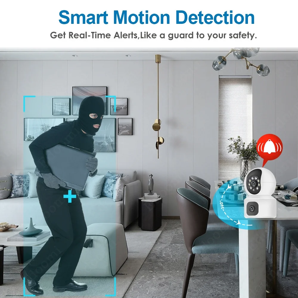 Telecamera PTZ WiFi 4G HD 6MP  - Home Security Robots recensione e prezzo