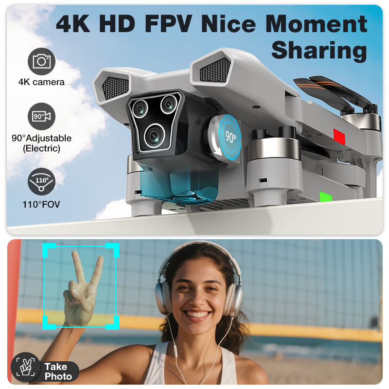 NUOVO Drone L017 Pro Brushless - Home Security Cameras Outdoor recensione e prezzo
