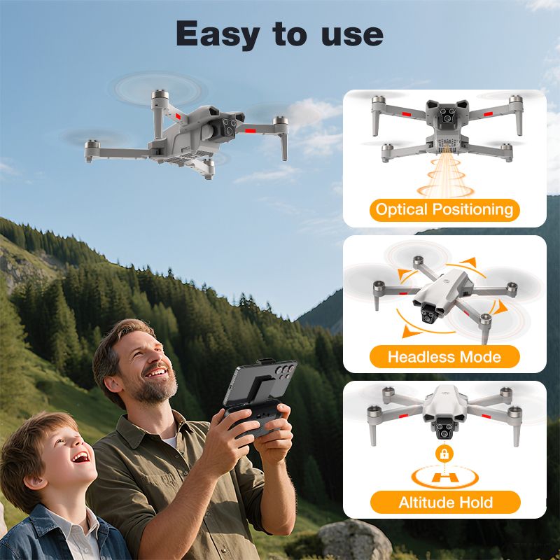 NUOVO Drone L017 Pro Brushless - Home Security Cameras Outdoor recensione e prezzo