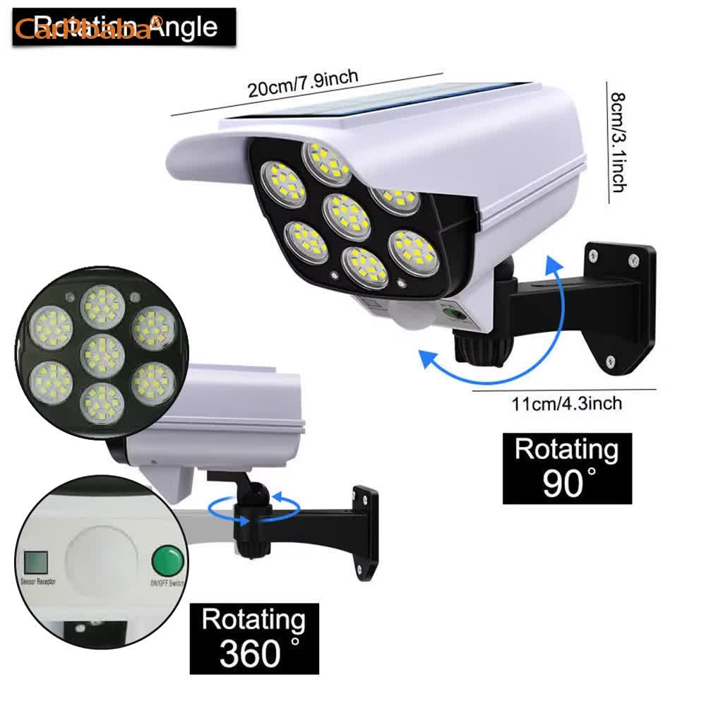 Luce solare esterna Sensore di - Home Security Wireless Camera recensione e prezzo